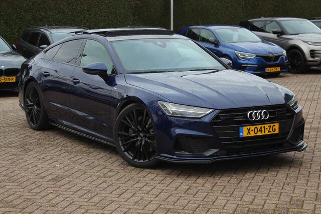 Audi A7 Sportback 50 TFSI e quattro Pro Line S / Panoramadak / Leder&Alcantara / B&O / 20'' / DAB / Stuurverwarming / Cruise Control