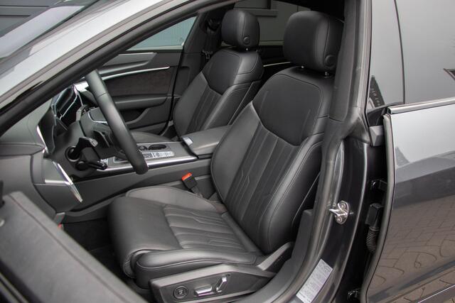 Audi A7 Sportback 55 V6 340PK TFSI 3x S-line | ACC | 360 Camera | Massage | Ventilatie + Verwarming | Luchtvering | Pano | Lane & Side Assist | B&O | Head Up | TH 2000kg | 21"| Apple & Android Carplay | Quattro | ¤149.188 N.P