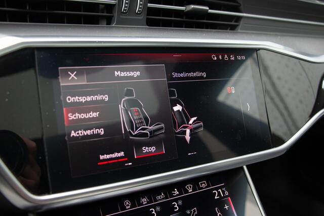 Audi A7 Sportback 55 V6 340PK TFSI 3x S-line | ACC | 360 Camera | Massage | Ventilatie + Verwarming | Luchtvering | Pano | Lane & Side Assist | B&O | Head Up | TH 2000kg | 21"| Apple & Android Carplay | Quattro | ¤149.188 N.P