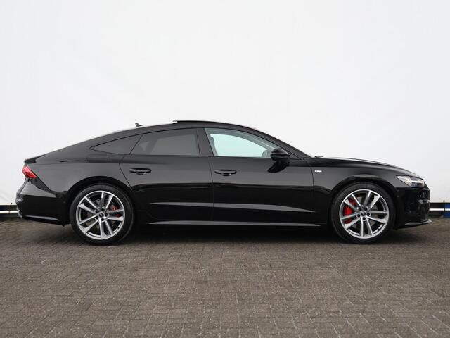Audi A7 Sportback 55 TFSI e quattro Pro Line S Competition 367pk | Pano | B&O | HUD | 360° camera | Keyless | 20" Velgen | Trekhaak | Dodehoekdetectie | Adaptive cruise | Geh. bestuurderstoel | Elek. stoelen