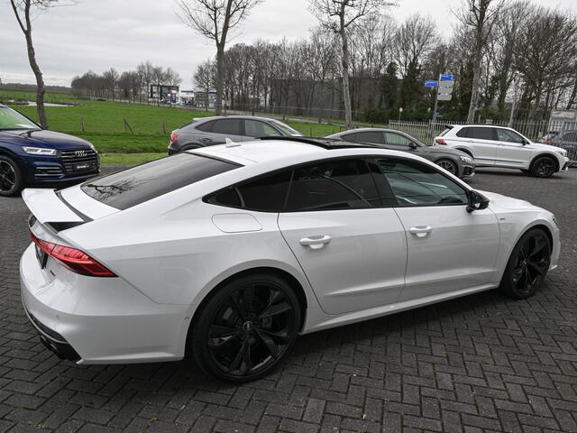 Audi A7 Sportback 50TFSI E 301pk Quattro S-Line Black Optic RS-Zetels Pano Head-Up 360-Camera B&O 20-Inch