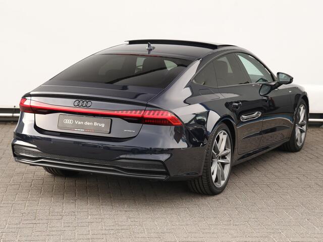 Audi A7 Sportback 55 TFSI e quattro Pro Line S Competition 367pk S-tronic | Pano | B&O | 360° camera | Keyless | 20" Velgen | Trekhaak | Dodehoekdetectie | Adaptive cruise | Geh. Voorstoelen | Stoelventilatie | Stuurverwarming