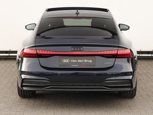 Audi A7 Sportback 55 TFSI e quattro Pro Line S Competition 367pk S-tronic | Pano | B&O | 360° camera | Keyless | 20" Velgen | Trekhaak | Dodehoekdetectie | Adaptive cruise | Geh. Voorstoelen | Stoelventilatie | Stuurverwarming
