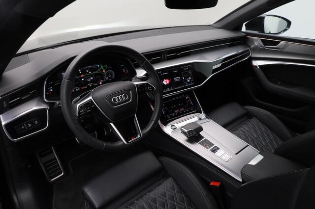 Audi A7 Sportback 55 TFSI e 367 pk S-Tronic quattro Competition | Panoramadak | Valcona lederen bekleding | Elektr. verstelbare voorstoelen | Sportstoelen Plus |
