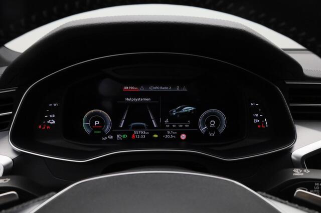 Audi A7 Sportback 55 TFSI e 367 pk S-Tronic quattro Competition | Panoramadak | Valcona lederen bekleding | Elektr. verstelbare voorstoelen | Sportstoelen Plus |