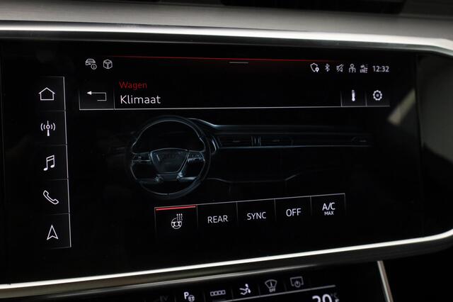 Audi A7 Sportback 55 TFSI e 367 pk S-Tronic quattro Competition | Panoramadak | Valcona lederen bekleding | Elektr. verstelbare voorstoelen | Sportstoelen Plus |