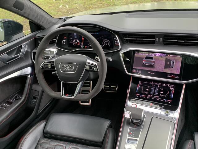 Audi A7 Sportback RS7 V8 Dynamic+ | Keramisch | 22" ABT | 4-Wielbesturing | Stoelvent. | Carbon Pack | Nachtzicht | Alcantara Hemel | B&O 3D High End | 360 Camera | Laser-LED | ACC | Valcona | Klasse-5 | Head-up | Soft-Close | Isolatieglas | Dealer OH | BTW Auto 