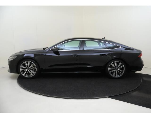 Audi A7 Sportback 50 TFSI e quattro Pro Line S | SoH 100% | Achteruitrijcamera | Bestuurdersstoel met memory | 4-zone airco | Cruise control | Navigatie | Sfeerverlichting | Lane assist |
