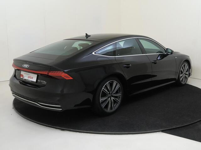 Audi A7 Sportback 50 TFSI e quattro Pro Line S | SoH 100% | Achteruitrijcamera | Bestuurdersstoel met memory | 4-zone airco | Cruise control | Navigatie | Sfeerverlichting | Lane assist |