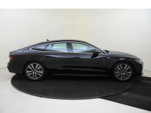 Audi A7 Sportback 50 TFSI e quattro Pro Line S | SoH 100% | Achteruitrijcamera | Bestuurdersstoel met memory | 4-zone airco | Cruise control | Navigatie | Sfeerverlichting | Lane assist |
