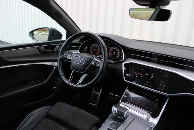 Audi A7 Sportback 55 TFSI quattro Pro Line S | Incl. 12 maanden garantie | Schuif/kantel panorama dak | 360° camera | Head-up display | Wegklapbare trekhaak | Matrix koplampen | Soft close | Memory zetels | Dode hoek detectie | Elektrische achterklep | Bowers & Wilkens | Standkachel |
