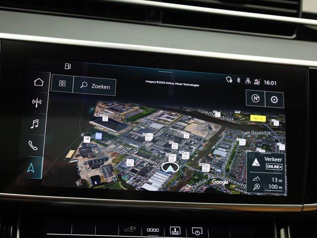 Audi A8 60 TFSIe 340kW/462PK quattro Limo Lang · Panoramadak · Leder · Rondom zichtcamera · Garantie tot januari 2027 of 100000km.