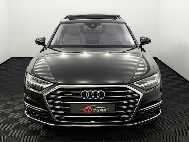 Audi A8 60 TFSI e quattro Lang Pro Line Plus Plug-in Pano, Leder, 360 Camera, Head-up display, Navi, Elektrische achterklep, Memory stoelen, Elektrische verstelbaar stoelen