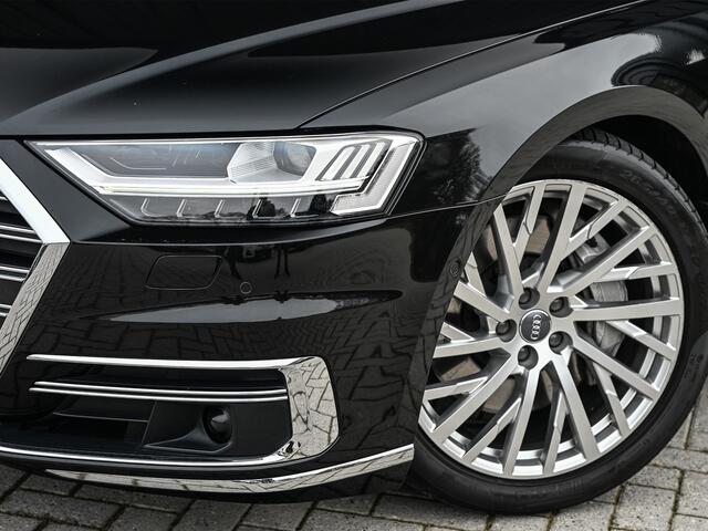 Audi A8 55 TFSI QUATTRO PRO LINE PLUS | LUCHTVERING | STANDKACHEL | VIRTUAL COCKPIT | LUCHTVERING | ADAPTIVE CRUISE | STOELVERWARMING EN -VENTILATIE | MASSAGE | 360 CAMERA | PANORAMADAK | LED | STUURVERWARMING | HEAD-UP | AMBIANCE INTERIEUR | SOFT-CLOSE |