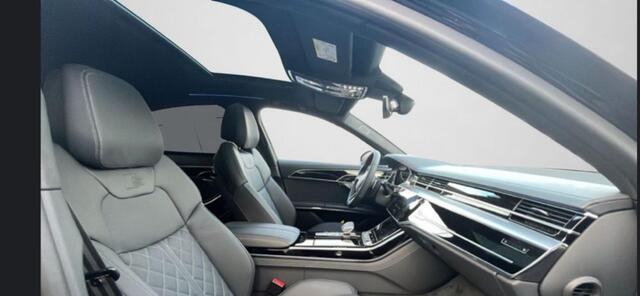 Audi A8 60 TFSI e quattro Matrix Pano Head Up Verwarmd stuurwiel Memory Masage Stoelkoeling B&O Garantie tot 08-10-2029