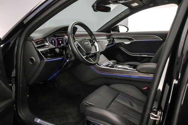 Audi A8 60 TFSI e quattro | 4-wiel | Massage | Pano | HD-Matrix | B&O | ACC | 360 Camera | Servosluiting |
