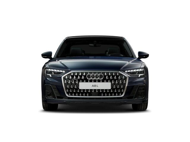 Audi A8 60 TFSI e quattro Lang 462pk | Komt begin juni binnen | Panoramadak | Ventilatie + massage voor en achter | HUD | Luchtvering