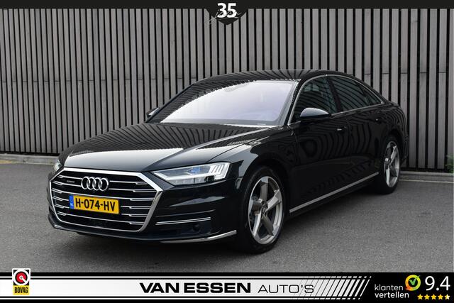 Audi A8 55 TFSI quattro Pro Line Plus 4-Wielsturing ACC Soft-Close Head-Up 360-Camera Trekhaak Leder Volle Auto!
