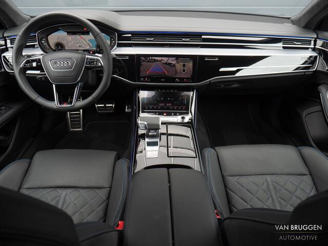 Audi A8 60 TFSI e quattro S-Line 4WS Pano Lucht Exclusive BTW Massage Koeling Softclose Alcantara