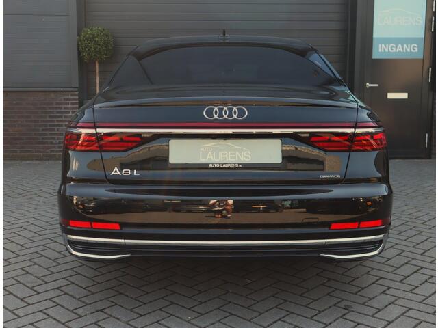 Audi A8 55 TFSI quattro Lang | Chauffeur Pakket | Massage stoelen voor en achter | B&O | Pano | Stoel ventilatie voor en achter
