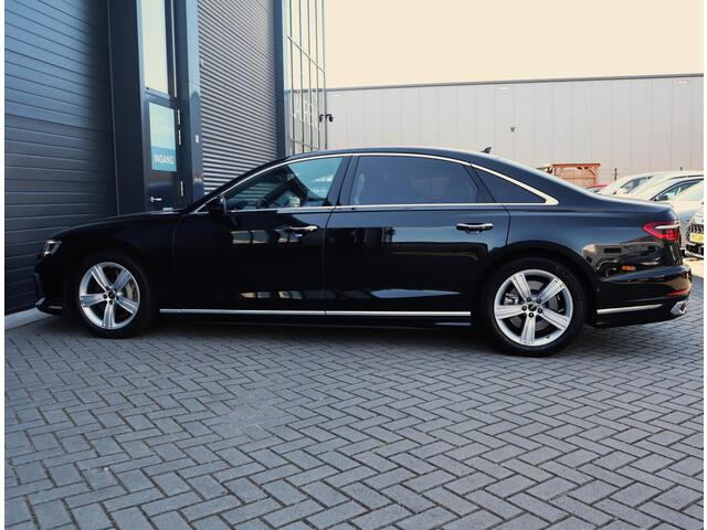 Audi A8 55 TFSI quattro Lang | Chauffeur Pakket | Massage stoelen voor en achter | B&O | Pano | Stoel ventilatie voor en achter