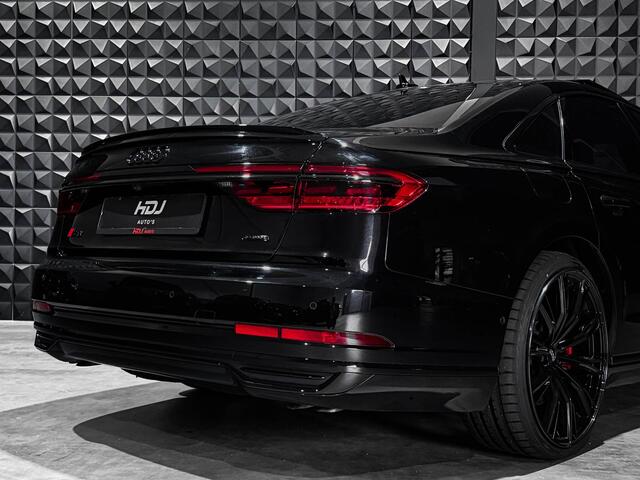 Audi A8 60 TFSI e quattro All Black | 22" | Pano | Laser | Servo | HUD | Topv | B&O | Assistente + | Warmte Comfort Pakket |
