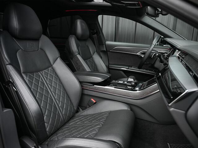 Audi A8 55 TFSI quattro Pro Line Plus | LUCHTVERING | STANDKACHEL | VIRTUAL COCKPIT | LUCHTVERING | ADAPTIVE CRUISE | STOELVERWARMING EN -VENTILATIE | MASSAGE | 360 CAMERA | PANORAMADAK | LED | STUURVERWARMING | HEAD-UP | AMBIANCE INTERIEUR | SOFT-CLOSE |