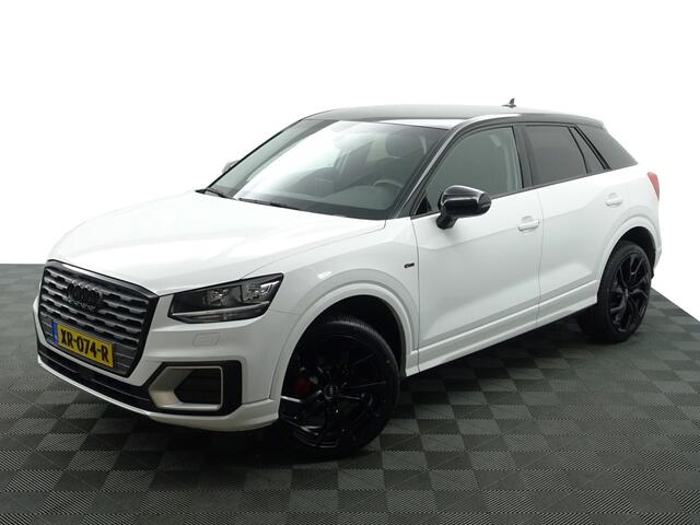 Audi Q2 35 TFSI 150pk S Line Aut- Two Tone, Navi, Park Assist, Privacy Glass, Clima, Cruise, Sport Interieur