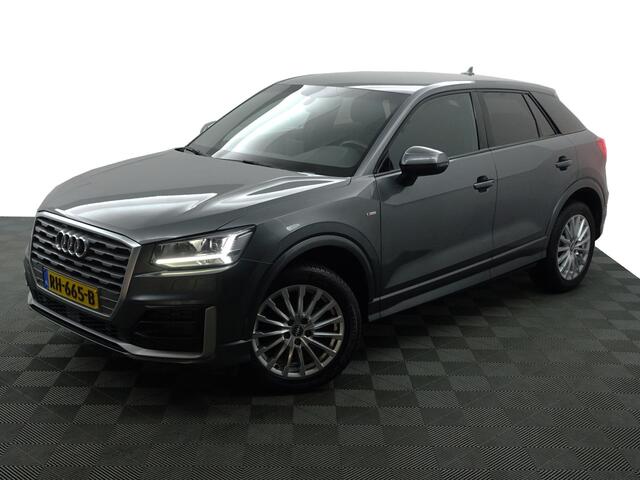 Audi Q2 1.4 TFSI 150pk S Line Aut- Xenon Led, Camera, Park Assist, Pre sense, Sport Leder Interieur