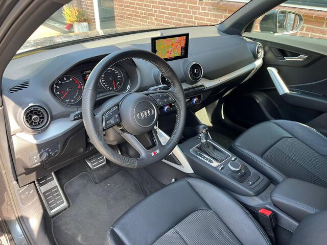 Audi Q2 30 TFSI Sport S-Line. Led Koplampen, Navi, Clima, Cruise, Half Leer, 17"LM Velgen