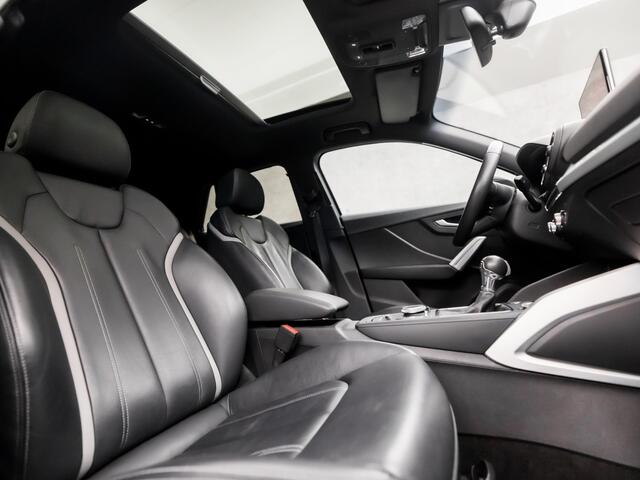 Audi Q2 2.0 TFSI quattro Sport Automaat (SCHUIFDAK, DIGITAL COCKPIT, APPLE CARPLAY, GROOT NAVI, CAMERA, LEDEREN SPORTSTOELEN, GETINT GLAS, ADAPTIVE CRUISE, ZWART HEMEL, ELEK ACHTERKLEP, NIEUWSTAAT)