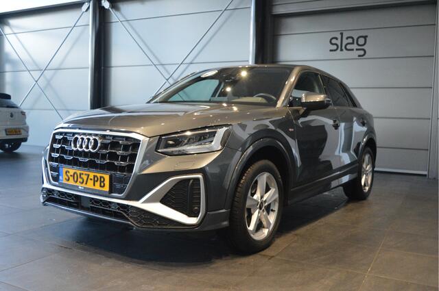 Audi Q2 35 TFSI S-LINE navi clima cruise led pdc trekhaak 150 pk !!