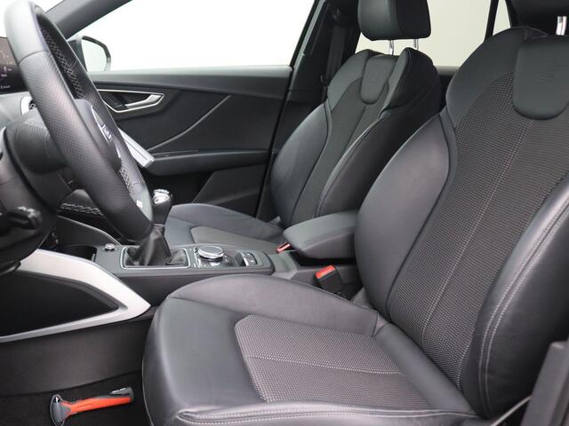Audi Q2 30 TFSI S Edition 110PK S-Line, Virtual Cockpit, LED-Matrix verlichting, Adaptieve Cruise Controle, Parkeersensoren achter, Clima, Navi, 17" LM Velgen