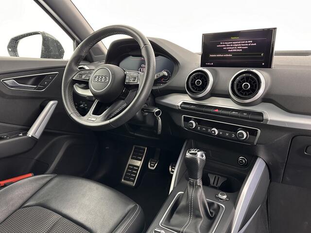 Audi Q2 30 TFSI S Edition S-Line *DIGI-COCKPIT | 1/2LEATHER | FULL-LED | SPORT-SEATS | NAVI-FULLMAP | DAB+ | 17''ALU | ECC | PDC*
