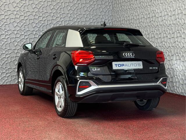 Audi Q2 35 TFSI 1.5 ? FACELIFT ? S-LINE 150PK VIR.COCKPIT ELEK.KLEP TOUCHSCREEN CARPLAY NAVI CAMERA MATRIX LED STOELVERW. PDC KEYLESS 2025 "Audi rijden begint bij Topautos.nl - 20 Audi topmodellen direct op voorraad!"