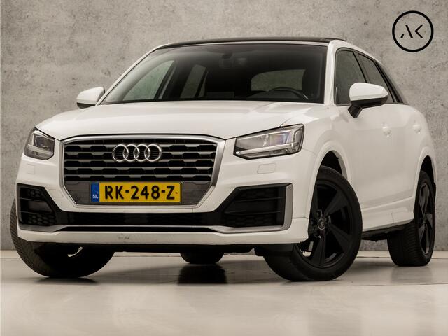 Audi Q2 1.4 TFSI S-Line Sport 150Pk Automaat (SCHUIFDAK, 2X S-LINE, GROOT NAVI, LEDER, SPORTSTOELEN, GETINT GLAS, PLAT S-LINE SPORTSTUUR, LED KOPLAMPEN, NIEUWSTAAT)