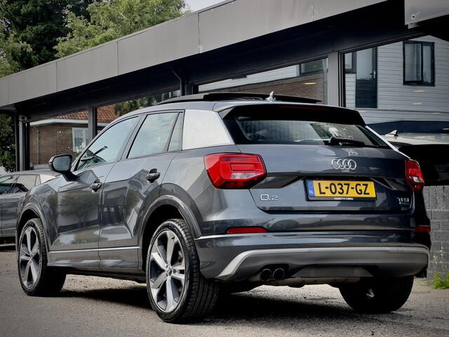 Audi Q2 2.0 TFSI AUT7 QUATTRO SPORT 3X S-LINE 191PK SL-93D.KM PANODAK LEDER NAVI PARK-ASSIST LED 19 INCH-LMV PDC