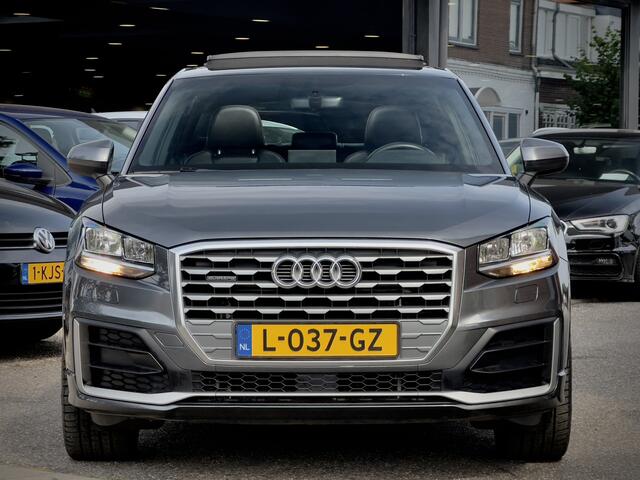 Audi Q2 2.0 TFSI AUT7 QUATTRO SPORT 3X S-LINE 191PK SL-93D.KM PANODAK LEDER NAVI PARK-ASSIST LED 19 INCH-LMV PDC