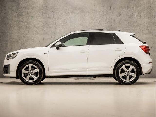 Audi Q2 35 TFSI S-Line Sport 150Pk Automaat (SCHUIFDAK, VIRTUAL COCKPIT, GROOT NAVI, GETINT GLAS, ADAPTIVE CRUISE, STOELVERWARMING, CAMERA, LEDER, ELEK ACHTERKLEP, PLAT S-LINE SPORTSTUUR, NIEUWSTAAT)