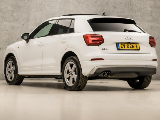 Audi Q2 35 TFSI S-Line Sport 150Pk Automaat (SCHUIFDAK, VIRTUAL COCKPIT, GROOT NAVI, GETINT GLAS, ADAPTIVE CRUISE, STOELVERWARMING, CAMERA, LEDER, ELEK ACHTERKLEP, PLAT S-LINE SPORTSTUUR, NIEUWSTAAT)