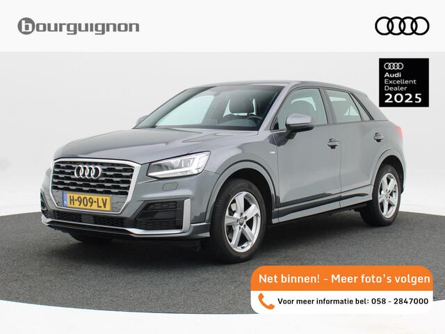 Audi Q2 35 TFSi 150 Pk Automaat S-Line | Trekhaak | Cruise Control | Parkeersensoren | Bluetooth | Navigatie | 17 Inch | 99.591 Km!!