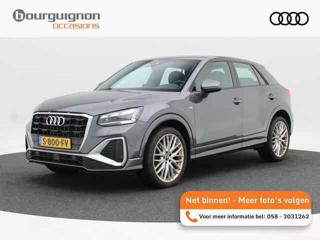 Audi Q2 35 TFSi 150 Pk Automaat S-line | Navigatie | Full LED | CarPlay | Half Leer | Climatronic | 19 Inch | 33.687 Km !!