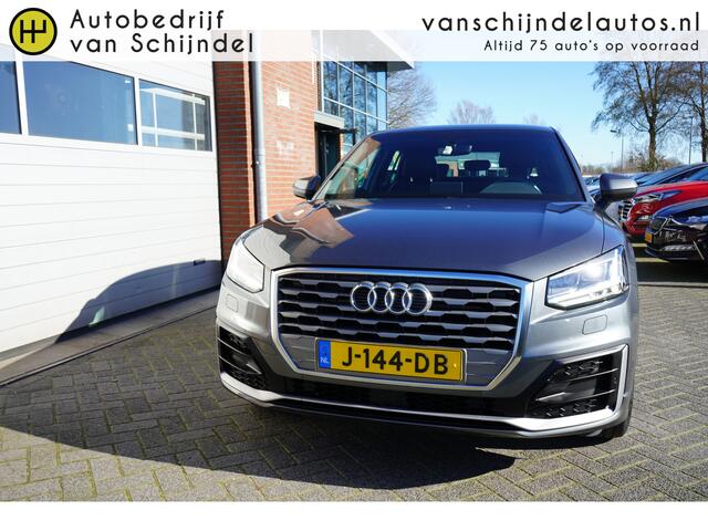 Audi Q2 35 TFSI 150PK S-LINE S EDITION ORIGINEEL NEDERLANDS CAMERA FULL LED ZWARTE HEMEL NAVI ECC AIRCO CRUISECONTROL PARKEERSENSOREN V+A AFN.TREKHAAK LEDER/ALCANTARA LMV 4X ELECTR.RAMEN/SPIEGELS