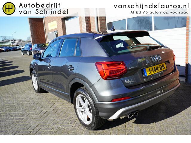 Audi Q2 35 TFSI 150PK S-LINE S EDITION ORIGINEEL NEDERLANDS CAMERA FULL LED ZWARTE HEMEL NAVI ECC AIRCO CRUISECONTROL PARKEERSENSOREN V+A AFN.TREKHAAK LEDER/ALCANTARA LMV 4X ELECTR.RAMEN/SPIEGELS
