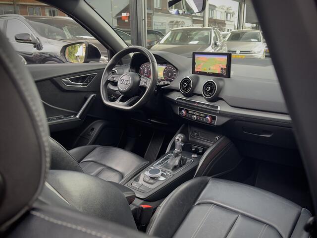 Audi Q2 1.4 TFSI AUT7 S-LINE PANODAK BLACK EDITION VOL-LEDER 19 INCH-LMV NAVI LED PDC