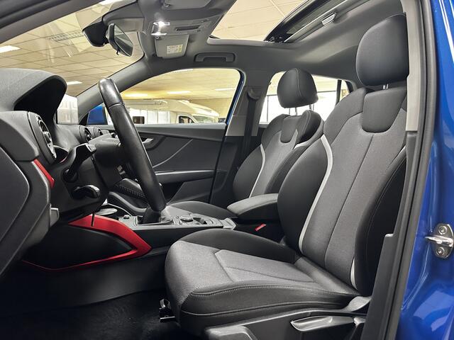 Audi Q2 1.4 TFSI CoD Sport Pro Line/ Open Pano-Dak/ Trekhaak/ 17''LMV/ Airco/ Navi/ Cruise/ Bluetooth/ Multi.LEDER.Stuur/ Elek.pakket/ Isofix/ PDC Achter.