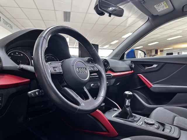 Audi Q2 1.4 TFSI CoD Sport Pro Line/ Open Pano-Dak/ Trekhaak/ 17''LMV/ Airco/ Navi/ Cruise/ Bluetooth/ Multi.LEDER.Stuur/ Elek.pakket/ Isofix/ PDC Achter.