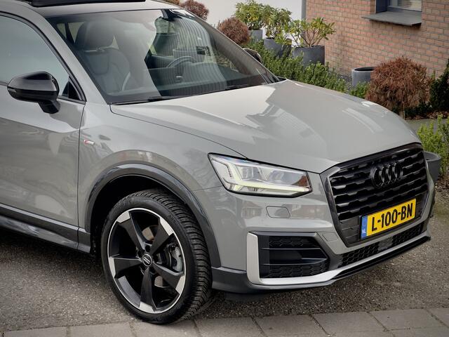 Audi Q2 1.4 TFSI S-LINE BLACK EDITION 150PK PANODAK NAVI LEDER LMV LED PDC