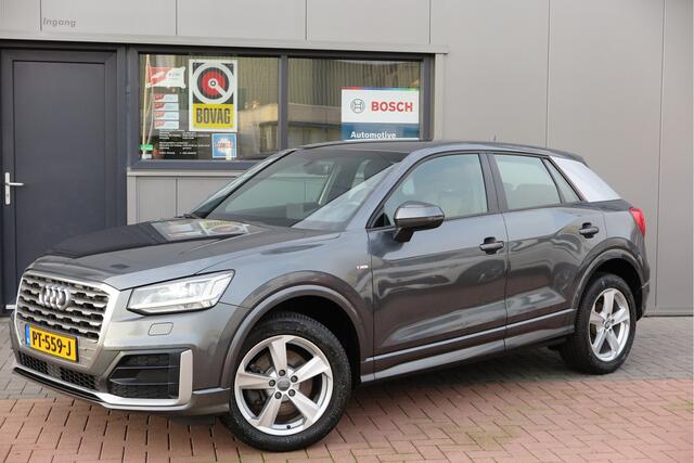 Audi Q2 1.0 TFSI 116pk S-Tronic 2x S-Line Trekhaak , Navigatie , Led , Parkeersensoren, LMV , Telefoonintegratie , etc.