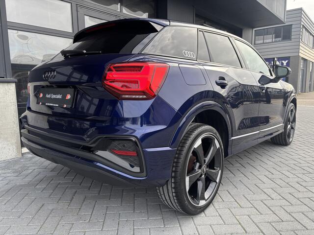 Audi Q2 35 TFSI S-Line Pano Navarra blauw